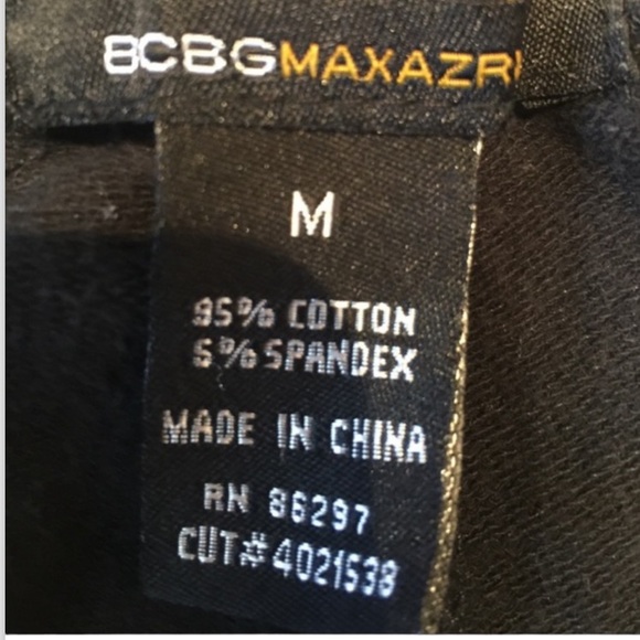 BCBG MAXAZRIA Cotton Capris Comfy Drawstring with back pocket - Picture 2 of 5